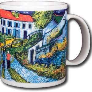  Vincent Van Gogh   Steps At Auvers 14oz Coffee Mug 