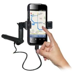  AMZ93457 Lighter Socket Phone Mount with Charging and Case System 