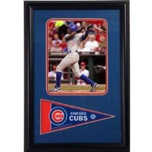Alfonso Soriano Pennant Frame Medium   Chicago Cubs