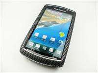 SONY ERICSSON XPERIA PLAY CARBON FIBER LOOK COVER CASE  