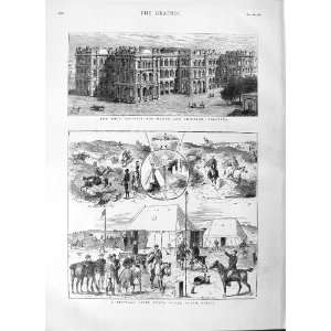  1882 ARMY PAPER CHASE NATAL AFRICA EDEN HOSPITAL INDIA 