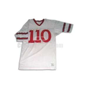 White No. 110 Team Issued Cornell Football Jersey  Sports 