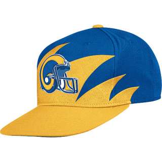 Mitchell & Ness Los Angeles/St Louis Rams Sharktooth Snapback Hat 