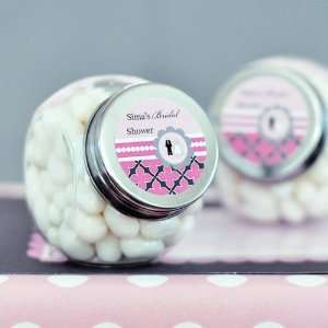  Personalized Wedding Shower Mini Candy Jar Health 