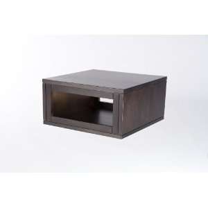   Ucube Finished End Open Storage Cube Espresso 18X9X18