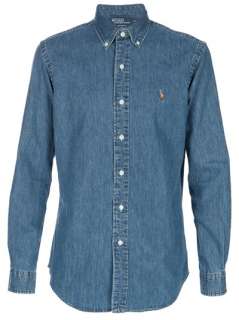 Polo Ralph Lauren Denim Shirt   Tessabit   farfetch 