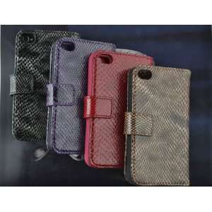   Bag Purse Clutch for Apple Iphone 4 4g 4s SMAKE GREY Cell Phones