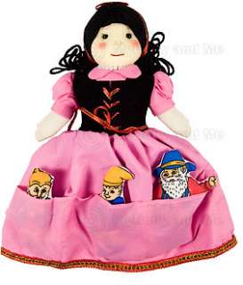 Big Snowwhite Fairytale Story Cloth Doll Childs Toy PIN  