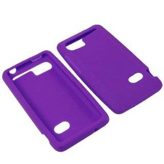 BW Soft Sleeve Gel Cover Skin Case for AT and T HTC Vivid  Purple