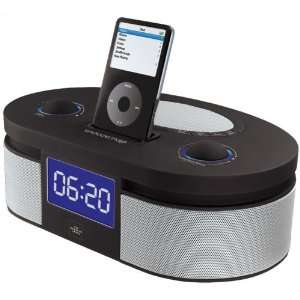  Sharper Image 2.1 Stereo with Dock for iPod and FM Radio 