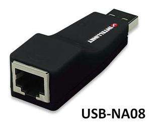 Intellinet Hi Speed USB 2.0 to RJ45 10/100 Ethernet Network Mini 