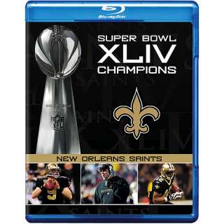   Warner Brothers New Orleans Saints Super Bowl XLIV Champions Blu Ray
