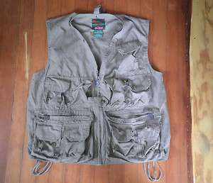 Garcia Fly Fishing Vest One Size Small Medium Large S M L  
