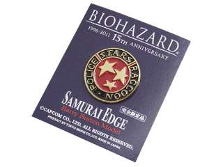 Brand new BIOHAZARD SAMURAI EDGE KAI 15th ANNIVERSARY Limited Chris 