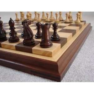  Old Quebec™ Solid Hardwood Chessboard 2.50 Squares 