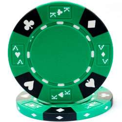 650 14g TRI COLOR Poker Chip Set w/Alum Case & BONUS  
