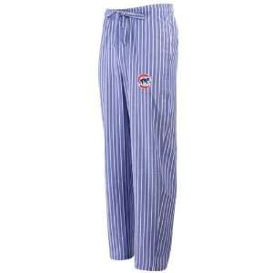  Chicago Cubs Royal Blue Line Up Pajama Pants Sports 