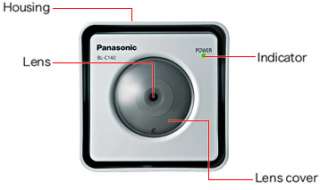 Panasonic BL C140/C140A Outdoor PoE Network IP Camera  