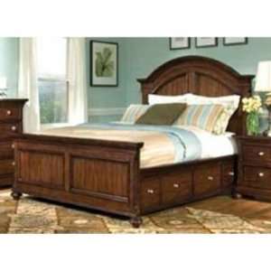  Canyon Creek Queen Arched Panel Bed with Storage Unit (1 