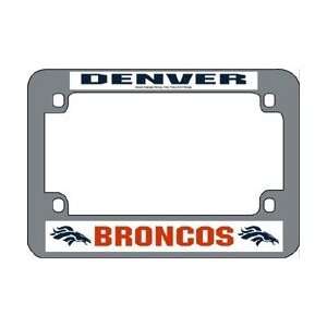 Denver Broncos Chrome Motorcycle Frame *SALE*  Sports 