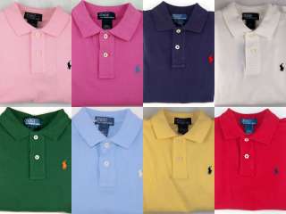 NEW Boys RALPH LAUREN Short Sleeve Polo Shirt Size 14 16 Various 