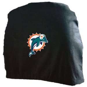  Miami Dolphins Headrest Covers (2 Pack)