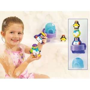  Nest N Stack Penguins Bath Toy Toys & Games