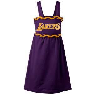   Lakers Toddler Girls Braided Dream Dress   Purple