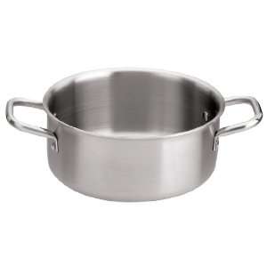  Tiple Ply Stainless Steel Sauce Pot Capacity 5 Quarts 