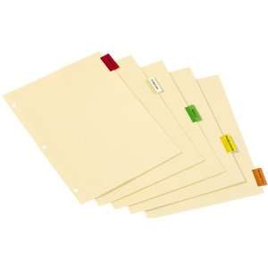 Cardinal Insertable Index Paper Dividers, 5 Tab, Multi Color, Case of 