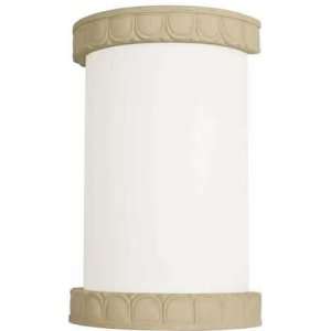   Trim Wall Sconce With White Diffuser Ancient Ivory