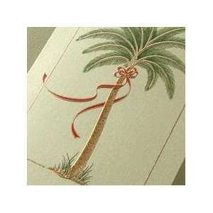  Hand Engraved Holiday Palm Gift Enclosure Cards
