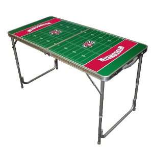   of Wisconsin Badgers Tailgate Table (2x4)