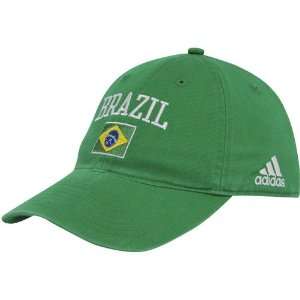  adidas Brazil Green Adjustable Hat