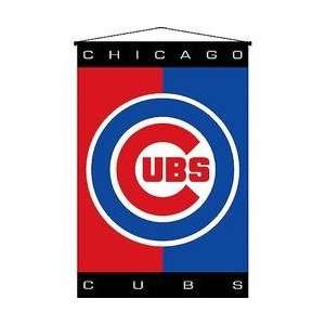 Chicago Cubs Deluxe Wallhanging Decoration 29x45   MLB Baseball Sports 