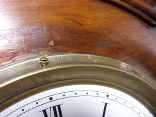 1874 Kroeber Kansas Walnut 8 Day Parlor Clock  