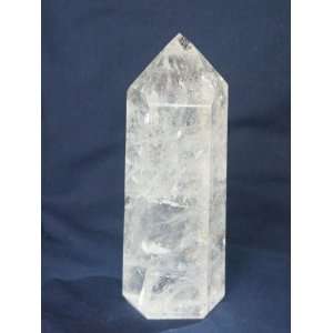   Re Faceted and Polished Quartz Crystal Point, 8.46.7 