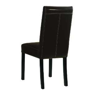  Padmas Plantation Monaco Leather Dining Chair   Contrast 