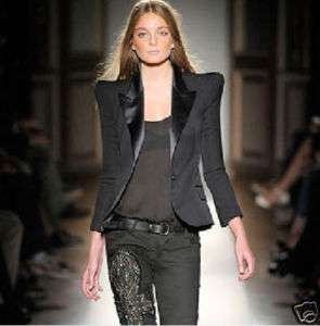 PS11 powershoulder jacket blazer balmai tuxedo runway  