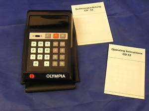 Taschenrechner calculator Olympia CD 42 CD42  