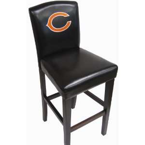  Sports Chairs Bears 30 Faux Leather Bar Stool