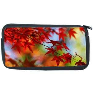  Red Leaves on Branch Neoprene Pencil Case   pencilcase 