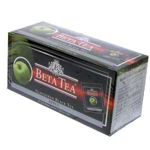 Beta Tea Apple Flavoured Black Tea, 20 Tea Bags (Pack of 3)  