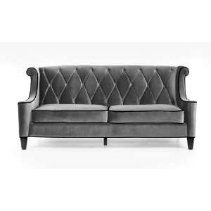    2pc Contemporary Modern Fabric Sofa Set, AR BAR S2