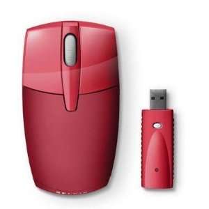  Belkin USB Wireless Mobile Mouse (Red) Electronics