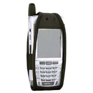  Black Blackberry 7100 Leather Case With Belt Clip And 