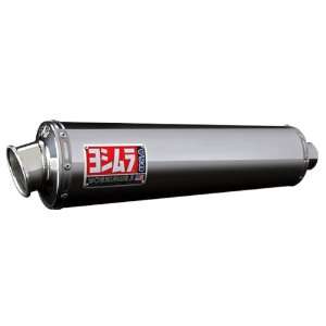 Yoshimura RS 3 Polished Stainless Steel Oval Slip On Exhaust System 