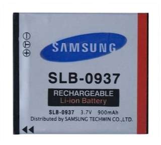 SLB 0937 SLB0937 Batterie für Samsung Kamera NV4 NV33 L730 L830 i8 