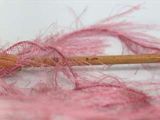 800 gr ICE LONG EYELASH [CONE] Knitting Yarn Rose Pink  