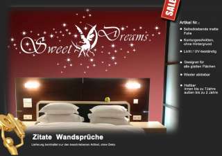 WandTattoo kinderzimmer sweet dreams Fee Stern Wzt02  